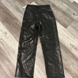BRAND NEW Abercrombie Leather Pants